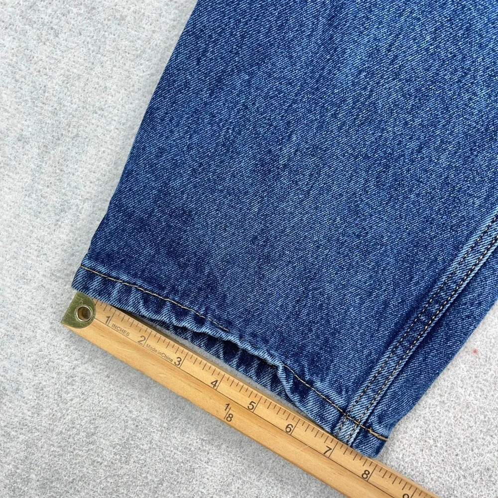Levis 550 Jeans Men 36x34 Relaxed Fit Straight Leg Med Wash Pants Baggy Work A67